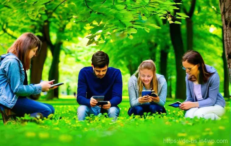 기후변화 시민 관측 참여의 미래 전망 - **Prompt 1: Collaborative Citizen Science in a German Park**
A vibrant, sunlit scene in a divers...